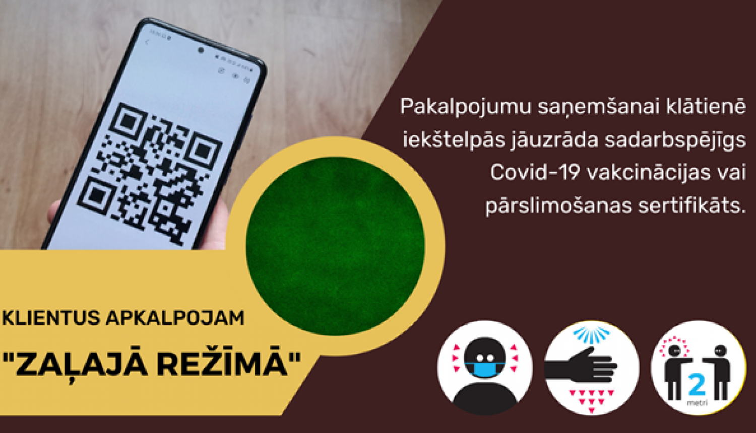 VMD klientus apkalpo “zaļajā režīmā”